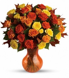 Autumn Roses from Brennan's Florist and Fine Gifts in Jersey City