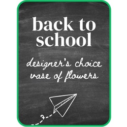 Designer's Choice Back-to-School Flowers from Brennan's Florist and Fine Gifts in Jersey City