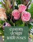 Custom Design with Roses from Brennan's Florist and Fine Gifts in Jersey City