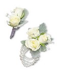 Virtue Corsage and Boutonniere Set from Brennan's Florist and Fine Gifts in Jersey City