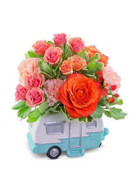 Malibu Retro Camper from Brennan's Florist and Fine Gifts in Jersey City