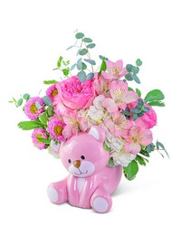 Little Bear Pink from Brennan's Florist and Fine Gifts in Jersey City