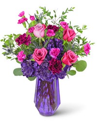 Magenta Whimsy Bouquet from Brennan's Florist and Fine Gifts in Jersey City