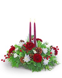 Carol of the Bells Centerpiece from Brennan's Florist and Fine Gifts in Jersey City